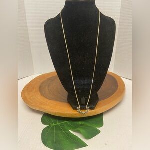 Stella & Dot Half Crest Bohemian Necklace